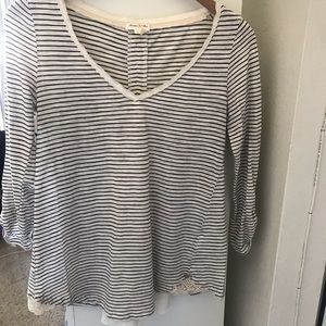 Anthropologie Breton striped t-shirt